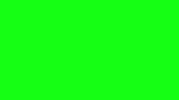 transição de estrela de tela verde video