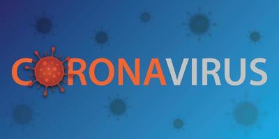 diseño de coronavirus 2019 ncov, fondo de virus humano para su diseño vector