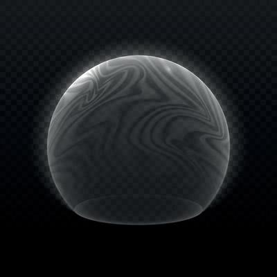 Energy force field, bubble shield Template for your design