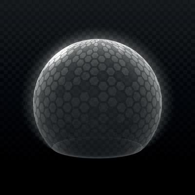 Energy force field, bubble shield Template for your design