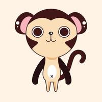 Set of cute animal character Vector