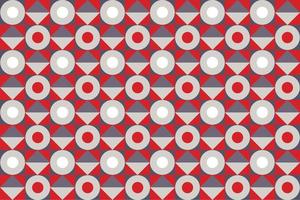 Vector pattern background. Mosaic decor clean geometric design. square traditional art decorative line texture. Abstract pattern geometry, based on an isometric grid.
