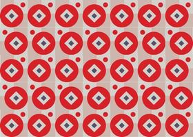 Vector pattern background. Mosaic decor clean geometric design. square traditional art decorative line texture. Abstract pattern geometry, based on an isometric grid.