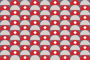 Vector pattern background. Mosaic decor clean geometric design. square traditional art decorative line texture. Abstract pattern geometry, based on an isometric grid.
