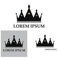 Set of crown icons. Collection of crown awards for winners  champions  leadership. Vector isolated elements for logo  label  game  hotel  an app design. Royal king  queen  princess crown.