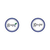 Grapes vector icon illustration design background