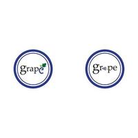 Grapes vector icon illustration design background