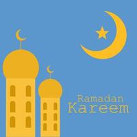 ilustración vectorial ramadán kareem vector