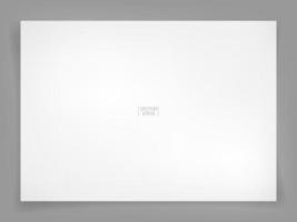 White paper on concrete texture background. Vector. vector