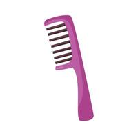 Vector comb hair comb