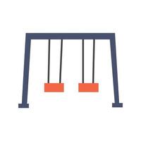 Vector child's swing