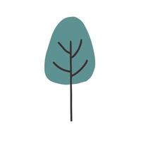 Turquoise abstract Tree vector