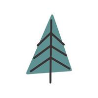 Abstract Christmas tree vector