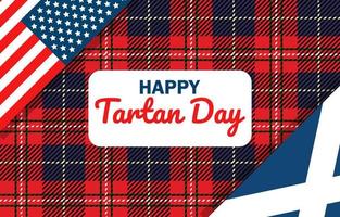 Tartan Day Background