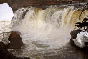 Pisew Falls in Northern Manitoba photo