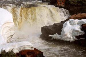 Pisew Falls in Northern Manitoba photo