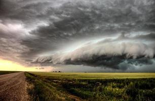 nubes de tormenta saskatchewan foto