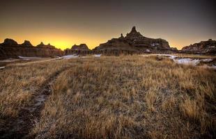 dakota del sur badlands foto