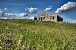 Abandoned Farm Buildings Saskatchewan photo
