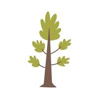 garabato de árbol vectorial vector