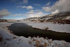 Open water in winter photo