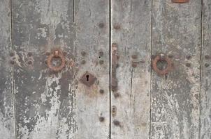 old wood door photo