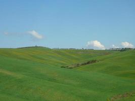 The hills in Siena photo