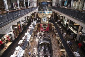 Sydney, Australia, 2015 - Interior of the Queen Victoria Building photo