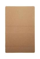 Closed up of corrugated cardboard used as design element background photo