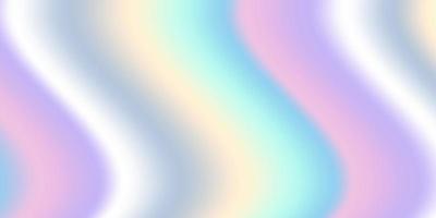textura de efecto de lámina de arco iris. fondo de color degradado de holograma. arco iris claro con fondo de efecto holográfico. diseño abstracto moderno de papel tapiz de moda. ilustración vectorial vector
