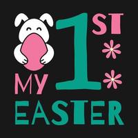 Easter Sunday Vector T shirt Design