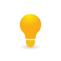 Light Bulb Icon vector