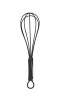 Whisk isolated on white background vector