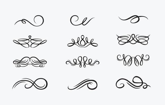 Swirl Decorative Style Pack