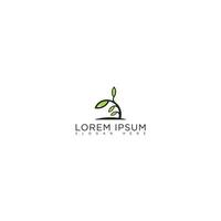 leaf logo design vector