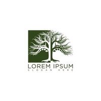 Tree logo design vector