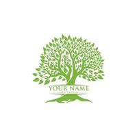 Tree logo design vector