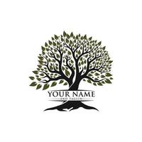 Tree logo design vector