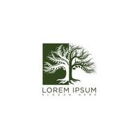 Tree logo design vector