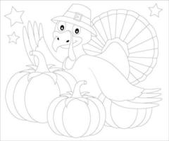 Beautiful coloring Book pages vector