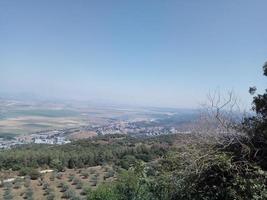 paisajes asombrosos de israel, vistas de la tierra santa foto