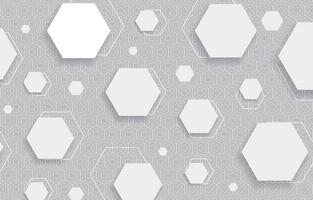 geometric background with grey and white colour design vector