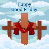 Good Friday Concept vector