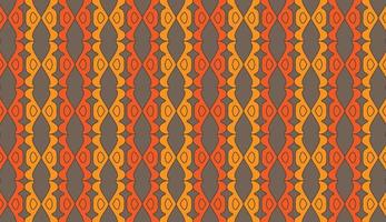 Seamless pattern with traditional motifs. Simple repeating pattern design vector