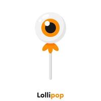 Cute cartoon lollipop, Vector, Illustration. vector