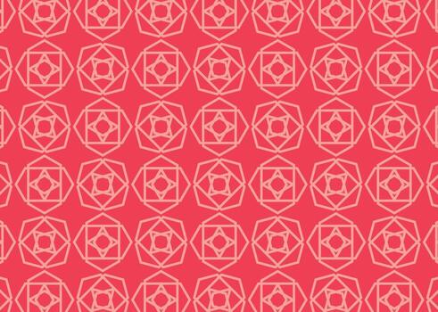 Simple Ornament Pattern Background vector