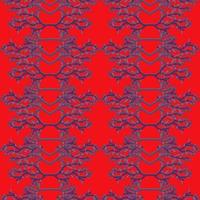 Flower pattern, hand drawn leaves, vector illustration. Modern geometric patterns. fabric pattern, wrap, wallpaper, publication