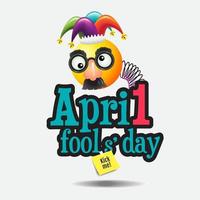 April fool's day, Typography, Colorful vector