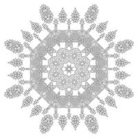 vector de mandala elegante para el diseño