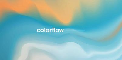 Colorful liquid wave background, Dynamic 3d color flow vector element for website, brochure, poster. Colorful wavy vector illustration, Modern background design.